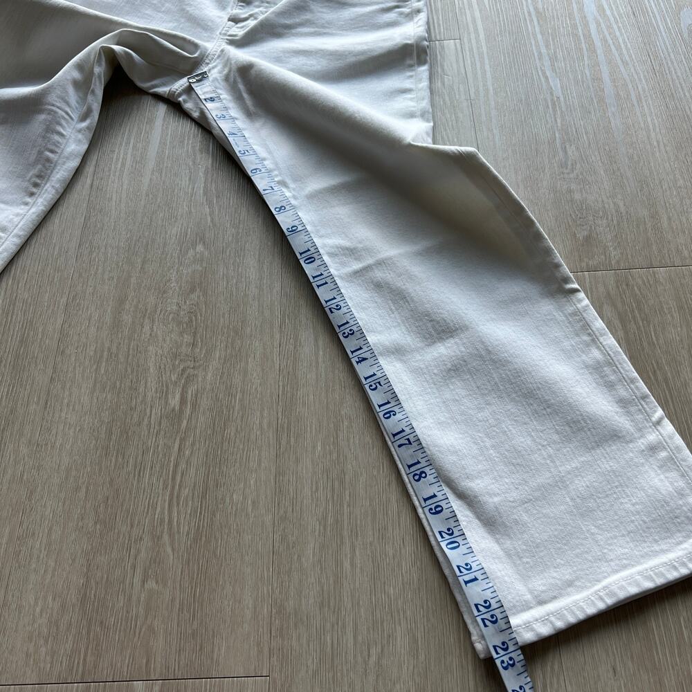J Crew Kick Out Jeans Womens Petite 25 White Cropped - Picture 7 of 15